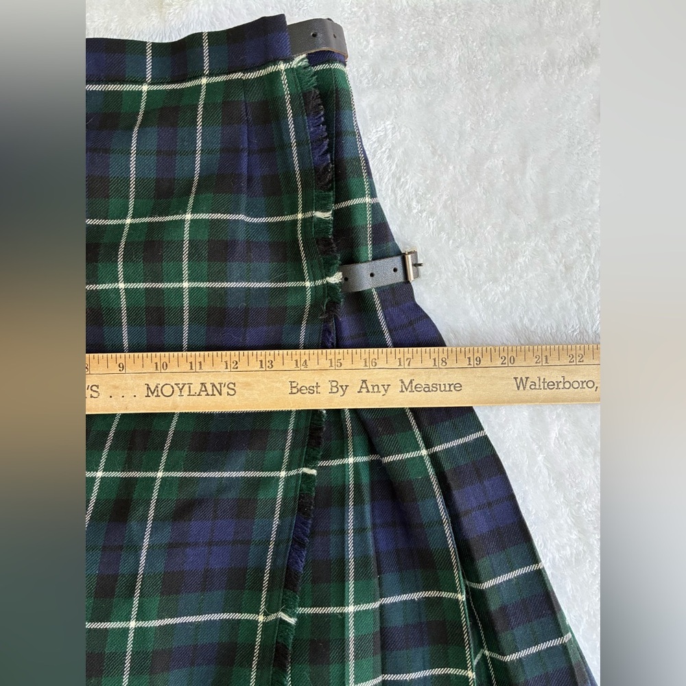 Lochcarron Graham of Montrose Wool Kilt Skirt Made in Scotland Girls 24” Waist - Picture 2 of 7